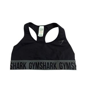 Gymshark Black and Gray Sports Bra